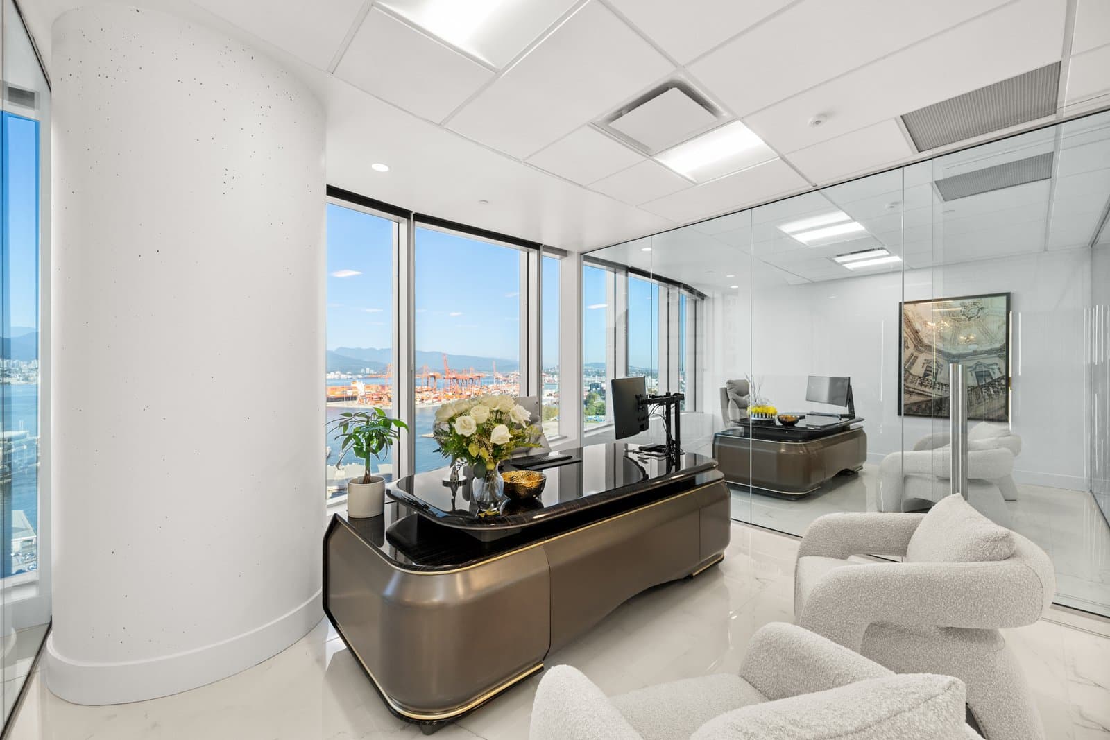 Inside the Romaya Law offices